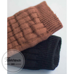 Носки Женские LEGS SOCKS ANGORA RABBIT W22 (2 пары) р. 36-40 Nero-brown