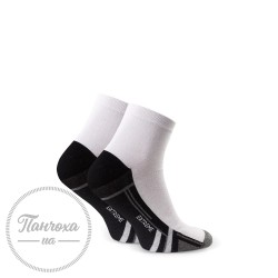 Шкарпетки чоловічі STEVEN 054 (EXTREME 2) р.41-43 білий-чорний