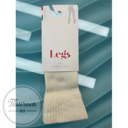 Заколинки женские LEGS L1946 PARIGINA RIB COTONE (panna, one size)