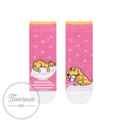 Шкарпетки дитячі CONTE Веселі ніжки 17С-10СП, р.14, 334 Рожевий