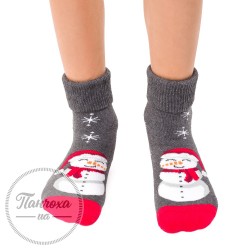 Шкарпетки дитячі STEVEN 154 (Сніговик 1) р.20-22 Сірий