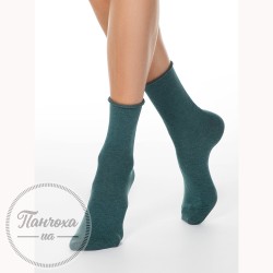 Шкарпетки жіночі CONTE COMFORT 19С-101СП (без резинки) р.23, 000 Темно-бірюзовий