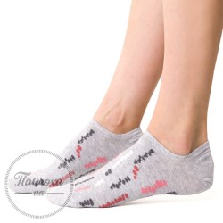 Шкарпетки жіночі STEVEN 021 (з візерунком) р.35-37 св.сірий
