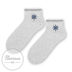 Носки Мужские STEVEN 117 (штурвал) р. 44-46 светло-серый