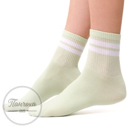 Шкарпетки жіночі STEVEN 026 (кольорові смуги) р.35-37 Салатовий