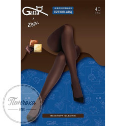 Колготки женские GATTA WEDEL CZEKOLADA NADZIANA 40 р. 2 Dark Choco