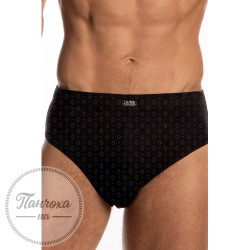 Трусы Мужские LAMA (1 шт.) (M-110 CL-21 / L) черный (синие ромбы)