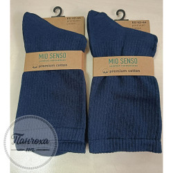 Носки Мужские MIO SENSO (premium cotton) C331RF р. 44-46 Темно-синий