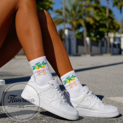 Носки Женские MILENA (LIMONCELLO) p.37-41 Белый