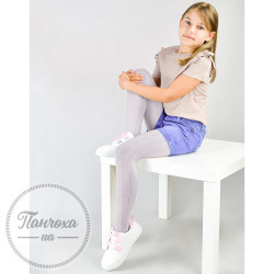 Колготки детские NOVITI RB011 р. 104-110 серо-сиреневый