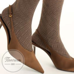 Колготы женские MURA ROMBI BICOLOR C4204 60 den р. 4 Mocha Mousse