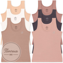 Майка для дівчат BAYKAR 4896 р.98-104 Молочний