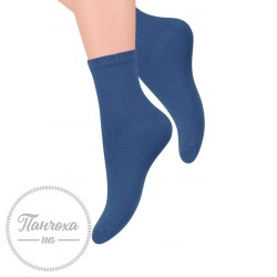 Шкарпетки жіночі STEVEN 037 (гладкі) р.35-37 джинс