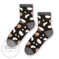 Шкарпетки жіночі STEVEN 159 (кокос) р.35-37 чорний