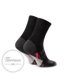 Шкарпетки чоловічі STEVEN (Extreme 1) 057 р.41-43 чорний-сірий