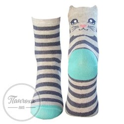 Шкарпетки дитячі Легка хода 9295 р.18-20 Маріне меланж-срібло меланж