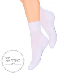 Шкарпетки жіночі STEVEN 040 (однотонні) р.35-37 Білий