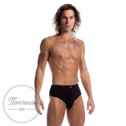 Трусы Мужские LAMA (1 шт.) (M-110 CL-21 / L) черный (желтые ромбы)