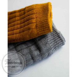 Носки Женские LEGS SOCKS ANGORA RABBIT W22 (2 пары) р. 36-40 Ochre-grey