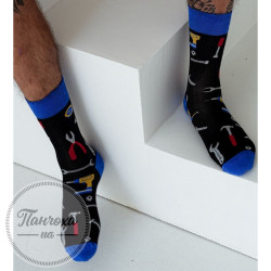 Шкарпетки чоловічі MILENA Narzedzia р.43-46 Чорний