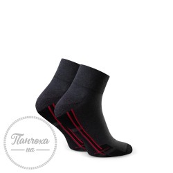 Шкарпетки чоловічі STEVEN 040 (спортивні 3) р.41-43 темно-сірий