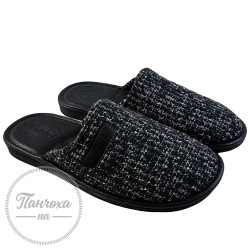 Тапочки мужские BELSTA 05-8 №1660 190 С-2 ПМ-174 092 с-12 С-51 р. 44 черный