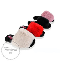 Тапочки жіночі FANGRE (відкриті) A-8146 р.36-37 Чорний