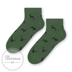 Шкарпетки чоловічі STEVEN 025 (олень) р.44-46 Зелений
