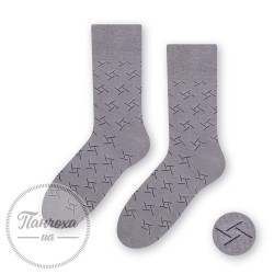 Шкарпетки чоловічі STEVEN SUITLINE 056 (ze wzorem5) р.39-41 сірий