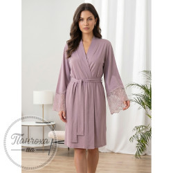 Халат жіночий ROKSANA 1566 p.XL Бузковий