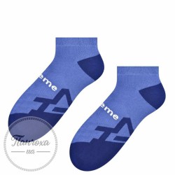 Шкарпетки чоловічі STEVEN 101 (extreme) р.38-40 джинс/темно-синій