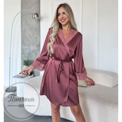 Халат женский JULIA 336_74 p.42-44 Бургундия