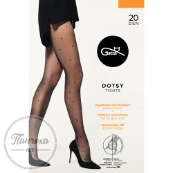 Колготы женские GATTA DOTSY 03 (20 den) р.4/L Nero