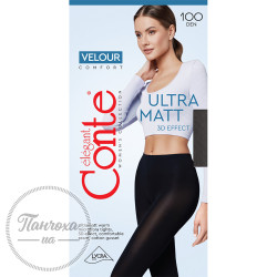Колготы женские CONTE VELOUR 100 (EU), р. 2, Nero