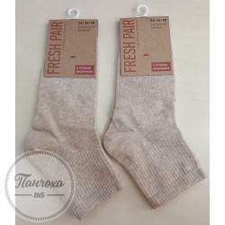Шкарпетки жіночі FRESH PAIR FP-C531R р.36-38 Бежевий меланж