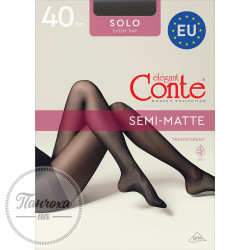 Колготы женские CONTE SOLO 40 (EU), р. 2, Natural
