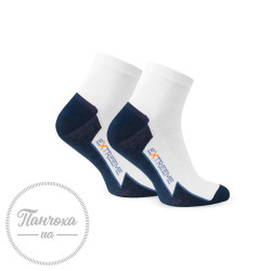 Носки Мужские STEVEN 054 (extreme) р. 38-40 белый-синий