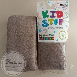 Колготки детские KIDSTEP by MASTER STEP (махра) однотонные 5500 р. 128-134 Темно-бежевый