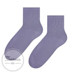 Шкарпетки жіночі STEVEN 037 (гладкі) р.35-37 сірий