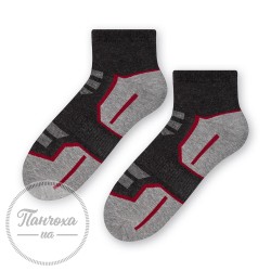 Шкарпетки чоловічі STEVEN (спортивні 1) 054 р.38-40 Темно-сірий